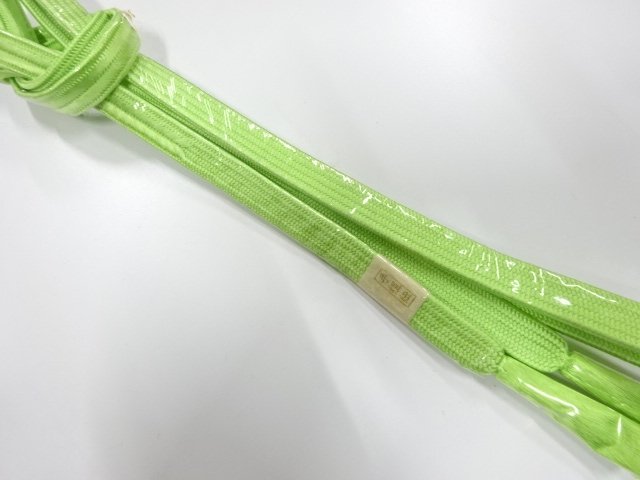 未使用品　正絹　手組帯締め